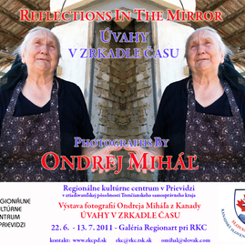 26. hornonitrianske folklórne slávnosti - Reflections - uvahy - poster rkc