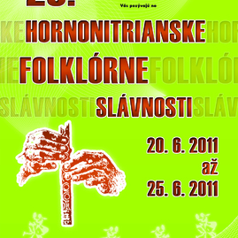 26. hornonitrianske folklórne slávnosti - Folklorky 2011 ideovy