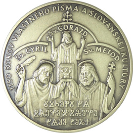Na počiatku bolo slovo... - Medaila gorazd predna