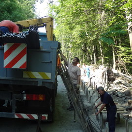 Župan osobne preveril postup rekonštrukčných  prác na cestnom projekte - Dsc01607 resize