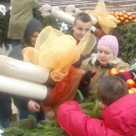Adventný veniec v Dubnici n/V