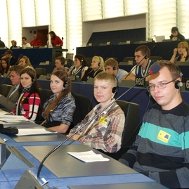 Finále súťaže euroscola v štrasburgu - Pb235409