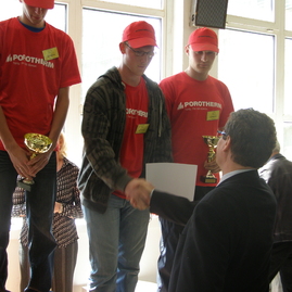 Medzinárodné úspechy považskobystrických stavbárov, inštalatérov a pokrývačov - Nitra murar 2012