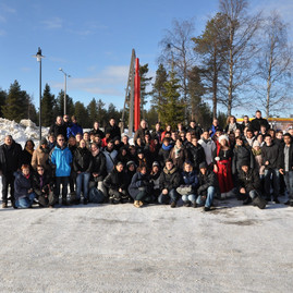 Novomestskí „priemyslováci“ v „cooler world“ - za polárnym kruhom - Group rovaniemi highres