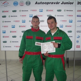 Považskobystrickí opravári úspešní - Junior 2012