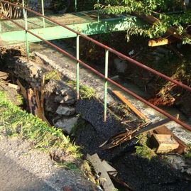 Ničivá povodeň ohrozila trenčiansky samosprávny kraj - Obrazok potopa 004