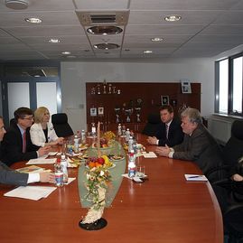 Veľvyslanec rakúska wuketich sa stretol s predsedom tsk sedláčkom - P3037692 1
