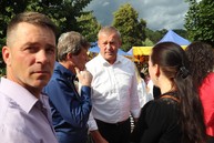 Zväčšiť fotografiu - Bánovce nad bebravou otvorili park, dohňany žili cyrilometodskými slávnosťami