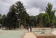 Zväčšiť fotografiu - Bánovce nad bebravou otvorili park, dohňany žili cyrilometodskými slávnosťami