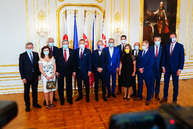 Zväčšiť fotografiu - Bratislava hostila stretnutie šéfov českých a slovenských krajov - DSC02073