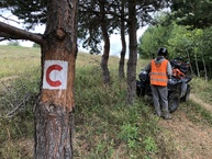 Zväčšiť fotografiu - Cyklisti sa môžu tešiť na obnovené aj nové značenie trás - IMG_2678