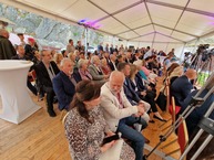 Zväčšiť fotografiu - Deviatym držiteľom beckovského slnka je prvý kozmonaut - 20230607_174527
