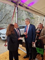 Zväčšiť fotografiu - Deviatym držiteľom beckovského slnka je prvý kozmonaut - 20230607_170319