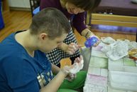 Zväčšiť fotografiu - Dielňa plstenia vlny v dss nosice - DSC_0111