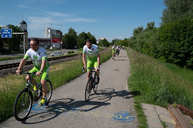 Zväčšiť fotografiu - Do práce na bicykli bude v župných farbách jazdiť rekordných 40 zamestnancov - 20210601_TN_dopracenabicykli_028w