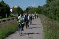 Zväčšiť fotografiu - Do práce na bicykli bude v župných farbách jazdiť rekordných 40 zamestnancov - 20210601_TN_dopracenabicykli_031w