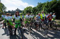 Zväčšiť fotografiu - Do práce na bicykli bude v župných farbách jazdiť rekordných 40 zamestnancov - 20210601_TN_dopracenabicykli_047w
