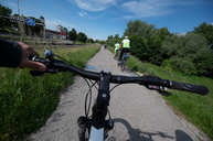 Zväčšiť fotografiu - Do práce na bicykli bude v župných farbách jazdiť rekordných 40 zamestnancov - 20210601_TN_dopracenabicykli_064w