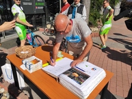Zväčšiť fotografiu - Do práce na bicykli bude v župných farbách jazdiť rekordných 40 zamestnancov - IMG_20210601_091222