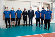 Zväčšiť fotografiu - Do trenčianskeho kraja výjazdovo zavítal minister školstva sr - 20200519_TSK_minister_Grohling_001_086w
