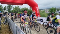 Zväčšiť fotografiu - Dohňany – púchov trophy maratón po prestávke opäť prilákal stovky cyklistov - 20230701_103007