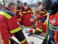 Zväčšiť fotografiu - Doterajší predseda územnej organizácie obhájil svoju pozíciu - dhz_bystricany1