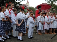 Folklór spojil krajanov prostredníctvom detských folklórnych súborov z hornej nitry a chorvátska - 08