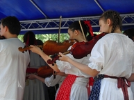 Folklór spojil krajanov prostredníctvom detských folklórnych súborov z hornej nitry a chorvátska - 36