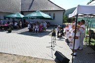 Zväčšiť fotografiu - Hasiči, hody aj folklór: nedeľa ukázala silu tradícií v trenčianskom kraji