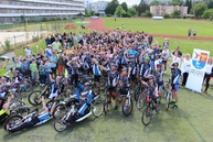 Hendikepovaní cyklisti a známe osobnosti prebicyklovali v rámci parasport24 tour slovenskom približne 400 kilometrov. aby pomáhali... - IMG_0241