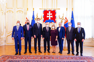 Zväčšiť fotografiu - Hlava štátu prijala zástupcov samospráv - DSC07961