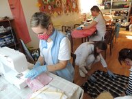 Zväčšiť fotografiu - Klienti a zamestnanci župných zariadení sociálnych služieb sú v tomto období jednou veľkou rodinou - ruska2