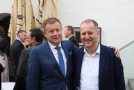 Kniha o dobrovoľných hasičoch v trenčianskom kraji je pokrstená. jej krstným otcom sa stal generálny sekretár dpo vendelín horváth. - IMG_0013