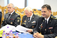 Kniha o dobrovoľných hasičoch v trenčianskom kraji je pokrstená. jej krstným otcom sa stal generálny sekretár dpo vendelín horváth. - IMG_9862