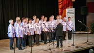 Zväčšiť fotografiu - Krajská prehliadka speváckych súborov seniorov jds i tento rok mnohým spríjemnila jeseň života - 20230906_111351