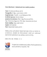 Ľudová kultúra považskobystrického regiónu sa dočkala knižného spracovania - tiráž knihy Hore Marikovú