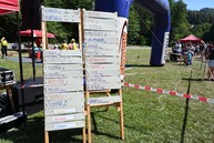 Zväčšiť fotografiu - Malí hasiči, dožinky aj dychovka