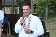 Zväčšiť fotografiu - Malí hasiči, dožinky aj dychovka