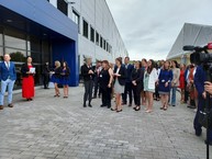 Zväčšiť fotografiu - Medline otvoril v partizánskom nový závod - 20220524_104150