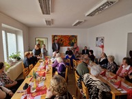 Zväčšiť fotografiu - Medzinárodný deň zdravotne postihnutých si pripomenuli slávnostným posedením - 20221203_141805