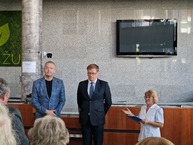 Zväčšiť fotografiu - Na 160. výročí matice slovenskej ocenili 23 krajských matičiarov - 20231003_150928