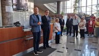 Zväčšiť fotografiu - Na 160. výročí matice slovenskej ocenili 23 krajských matičiarov - 20231003_151337