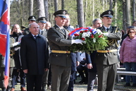 Zväčšiť fotografiu - Na brezine si pripomenuli oslobodenie krajského mesta