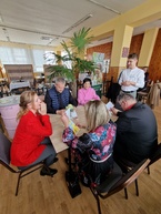 Zväčšiť fotografiu - Na gastrodňoch to opäť hýrilo farbami a vôňami, zabrať dostali najmä chuťové poháriky - 20230428_100125