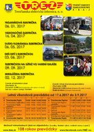 Na historickú električku si tento rok kúpilo lístok takmer 11 tisíc ľudí. bodku za tohtoročnou sezónou dá mikuláš - plagat 2017