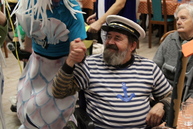 Zväčšiť fotografiu - Na karnevale v css jesienka sa zabávali pestrofarebné masky - Karneval 2019_CSS Jesienka Myjava (14)