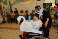 Zväčšiť fotografiu - Na karnevale v css jesienka sa zabávali pestrofarebné masky - Karneval 2019_CSS Jesienka Myjava (18)