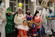 Zväčšiť fotografiu - Na karnevale v css jesienka sa zabávali pestrofarebné masky - Karneval 2019_CSS Jesienka Myjava (9)