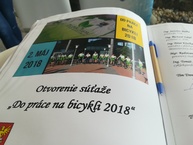 Na trenčianskej župe 5. ročník cyklistickej kampane do práce na bicykli štartovali okrem župana a národného cyklokoordinátora aj stredoškoláci - DO PRACE NA BICYKLI 2018 (7)