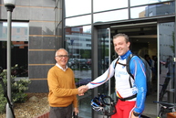 Na trenčianskej župe osobne odštartoval projekt „do práce na bicykli 2016“ národný cyklokoordinátor - BICYKEL_PRACA (3)
